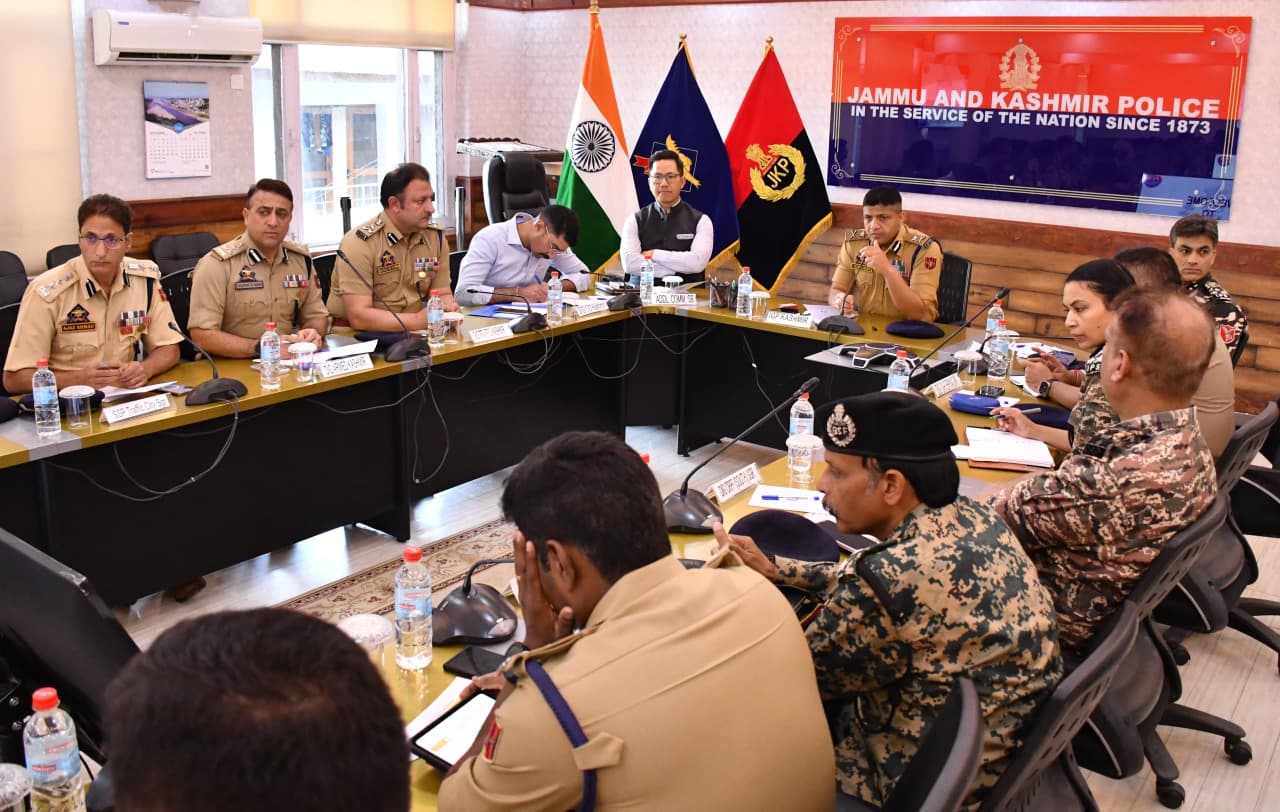 'IGP Kashmir Reviews Security Preparedness for Upcoming International Film Festival'